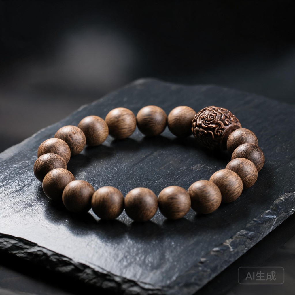 小叶紫檀笔筒